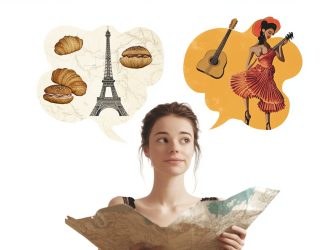 French or Spanish