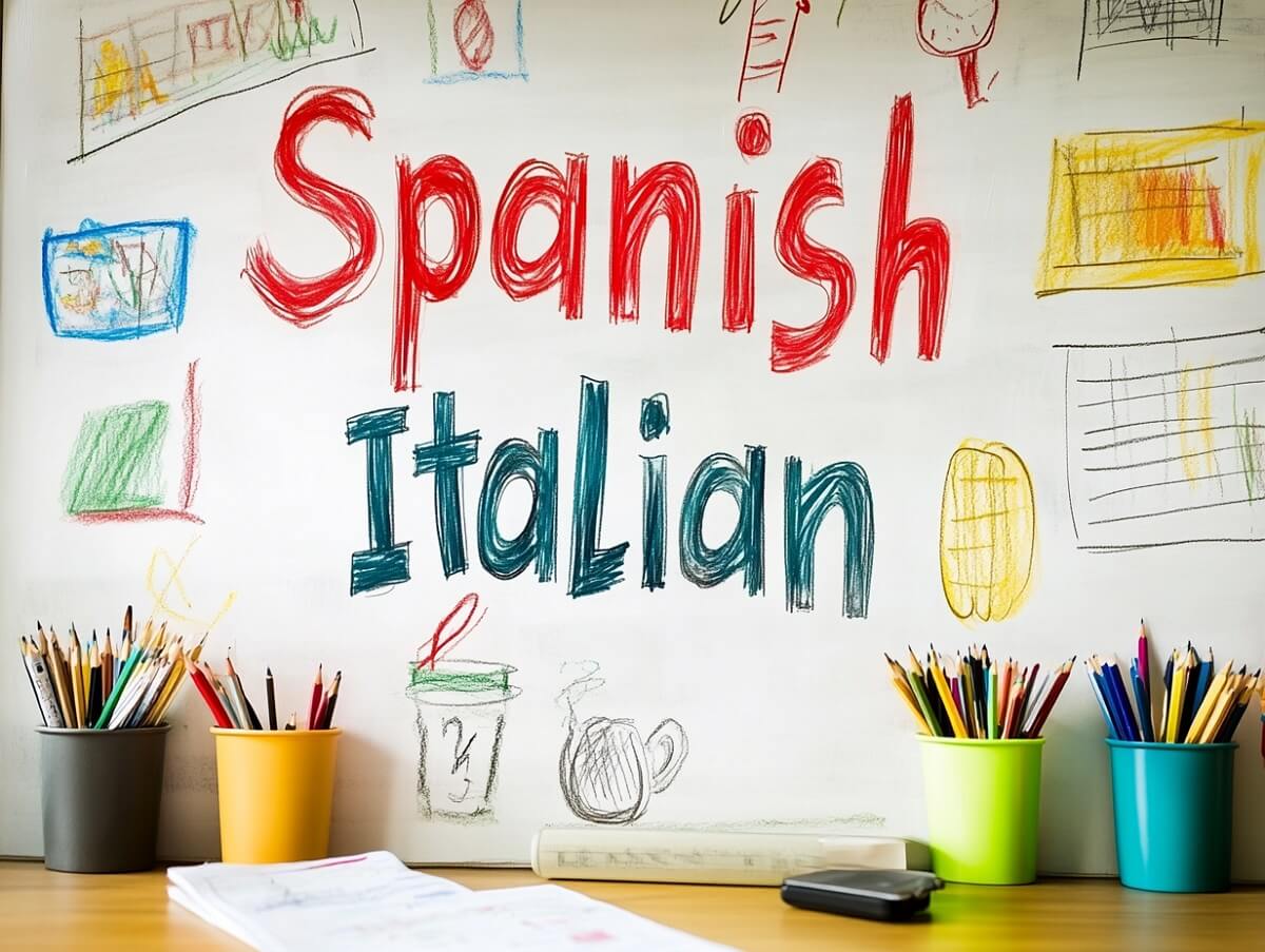 Spanish or Italian