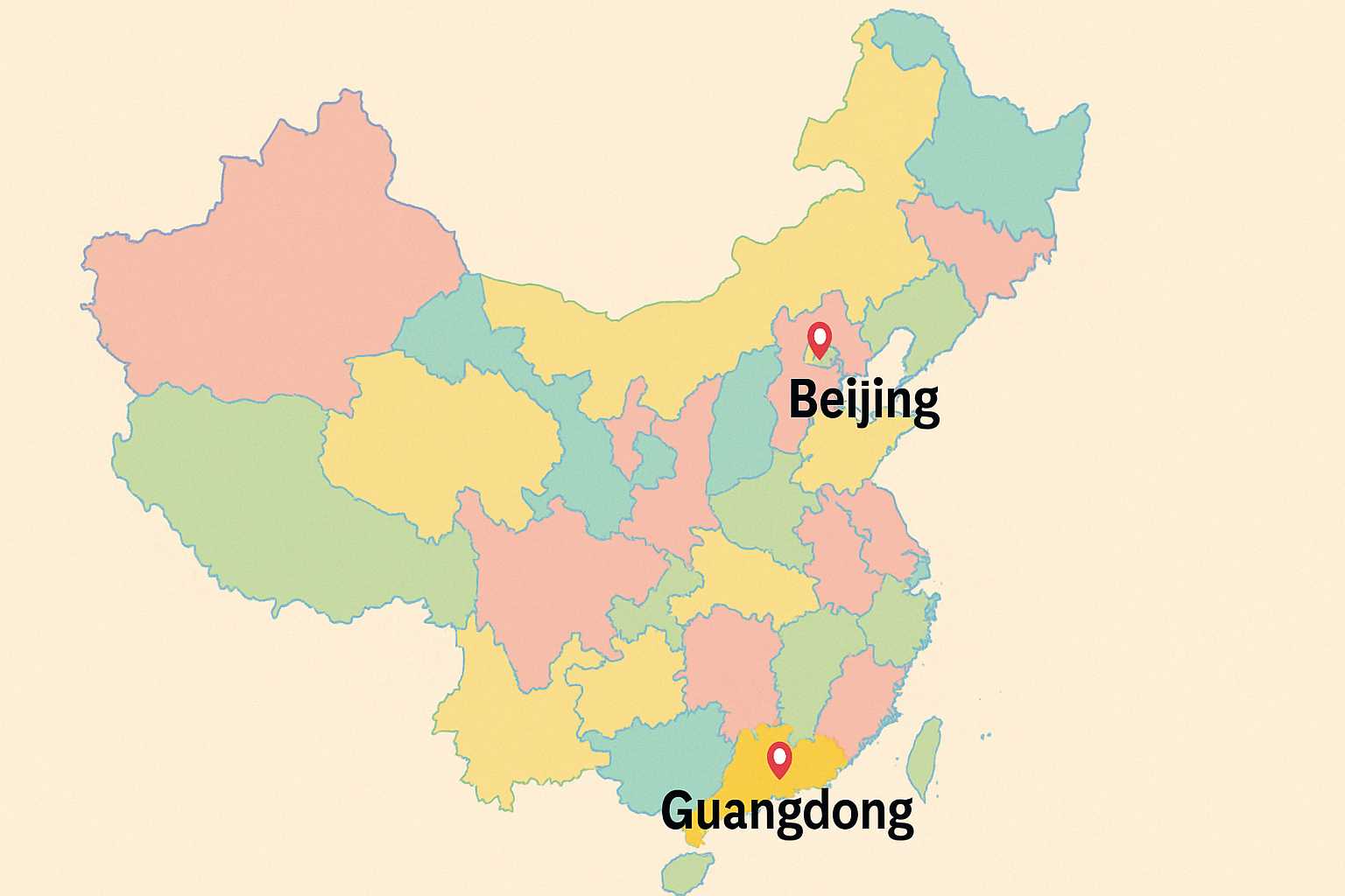 Map of China
