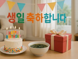 Happy birthday in Korean