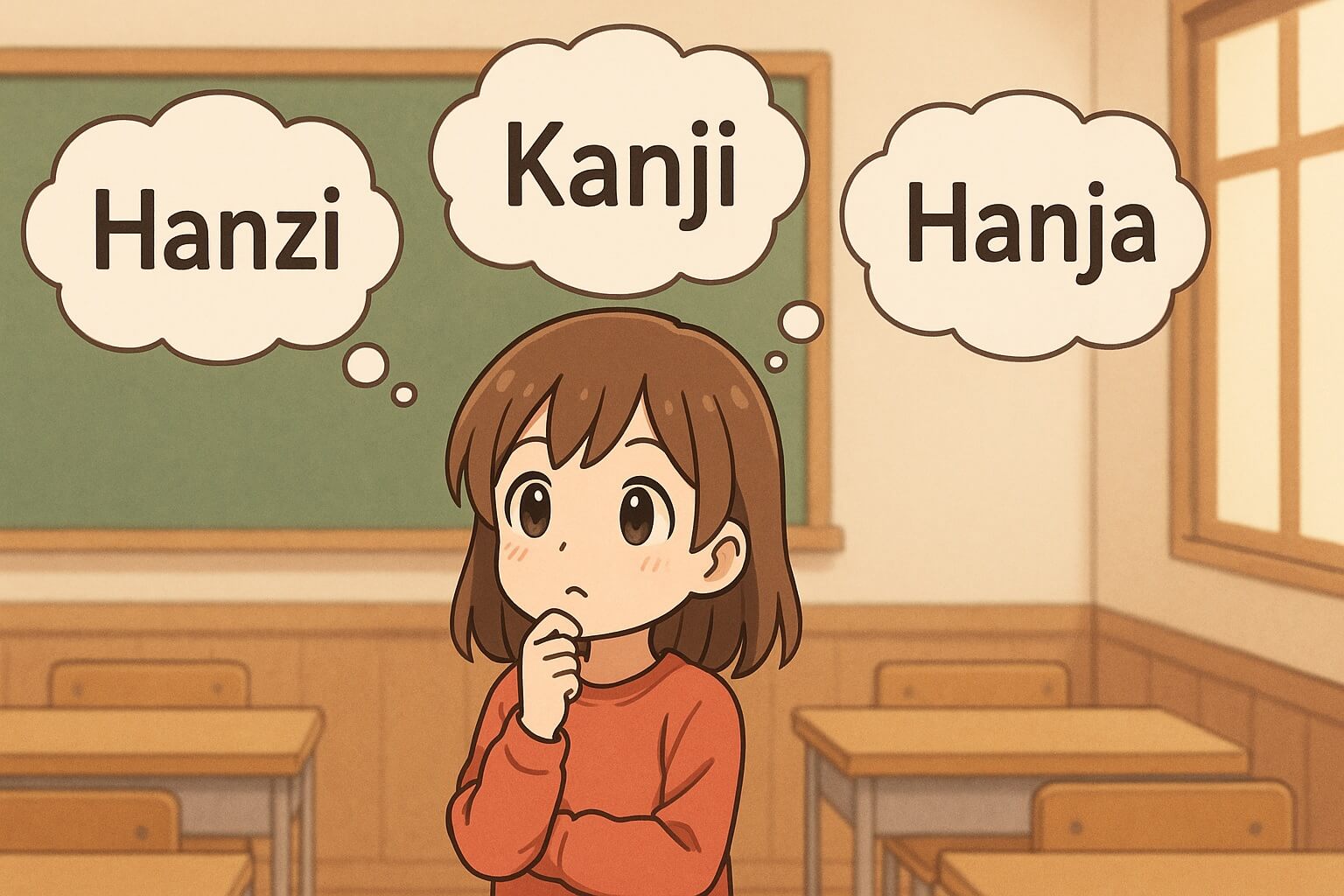 Hanji Kanji or Hanja?