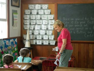 Language learning classroom