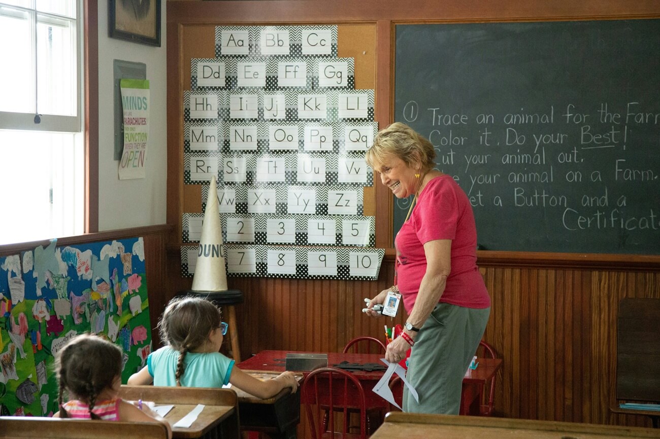 Language learning classroom