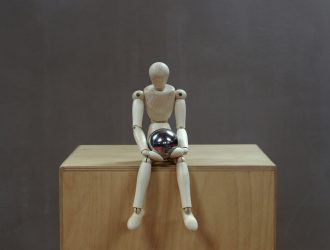 Wooden doll