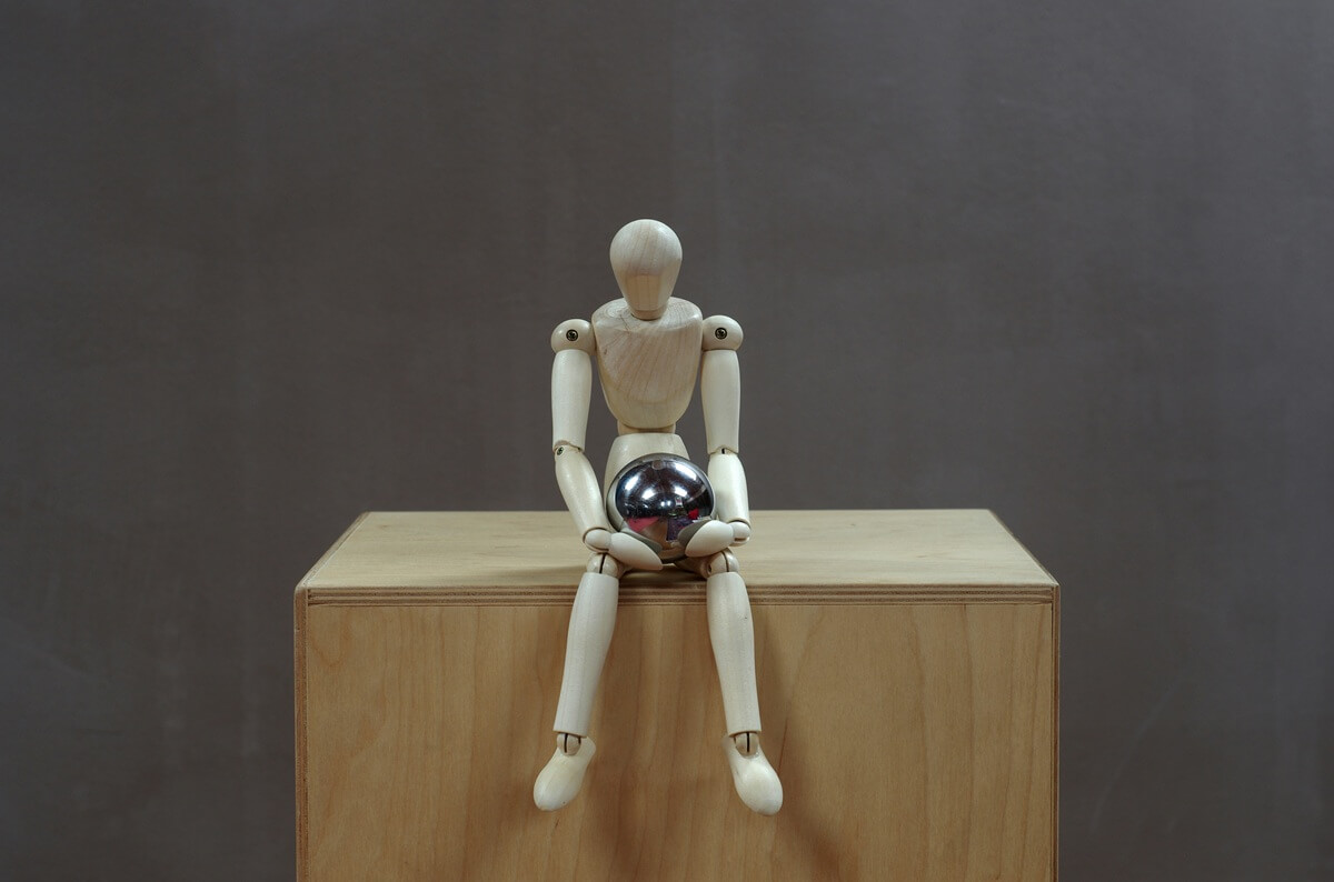 Wooden doll