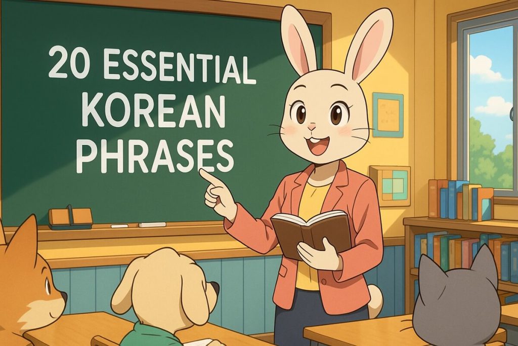 20 Essential Korean Phrases You Need to Know Bunpo blog