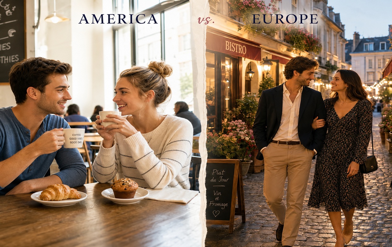 American European Couple Dating Differences