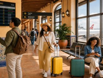 Airport Terminal Spanish Travel Guide