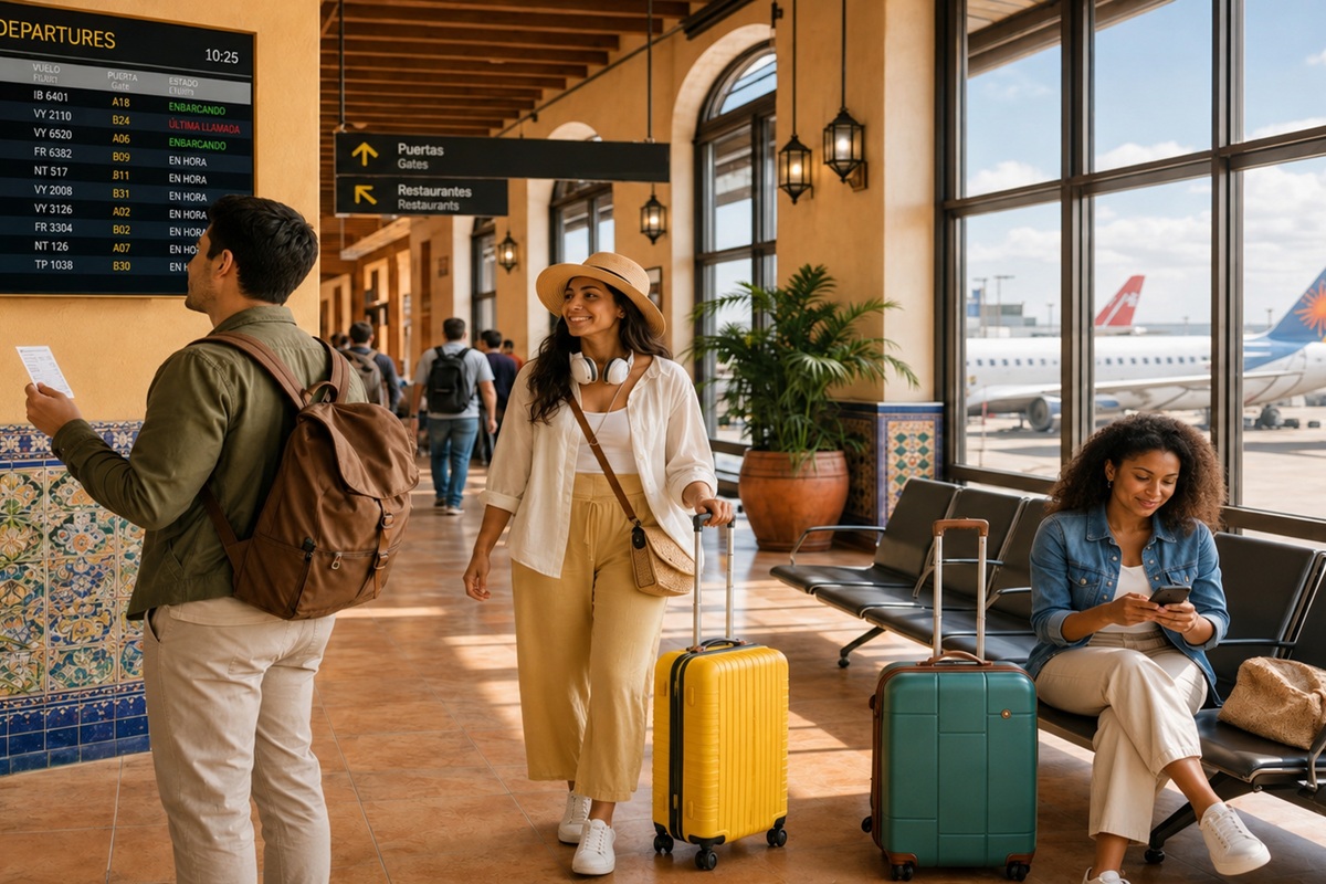 Airport Terminal Spanish Travel Guide
